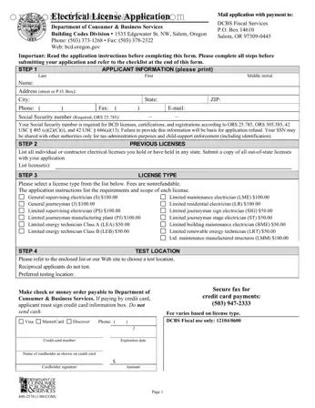 Blank Oregon 440 2570 Form