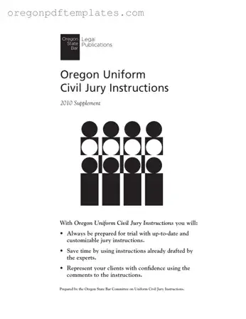 Blank Oregon Uniform Civil Jury Form